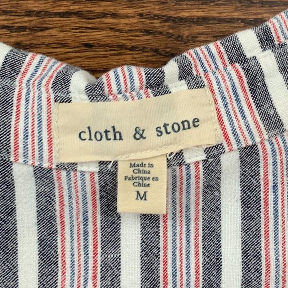 Anthropologie Striped Oversized Buttondown - Picture 5 of 6